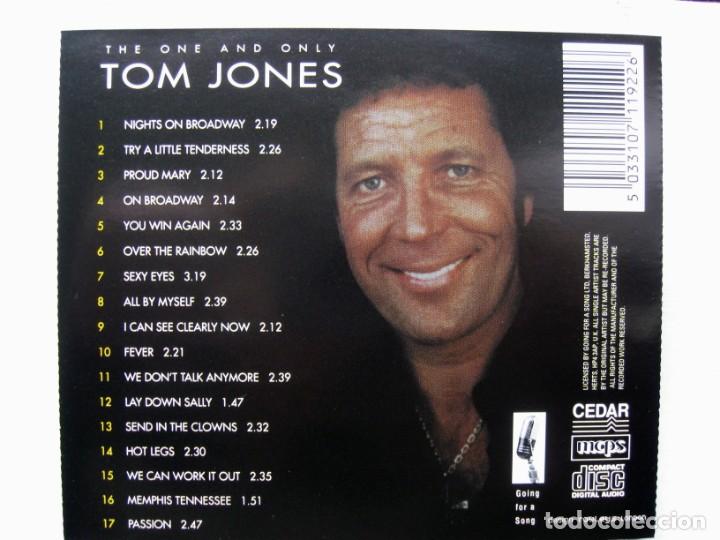 CDs de m&uacute;sica: CD TOM JONES THE ONE AND ONLY - Foto 2
