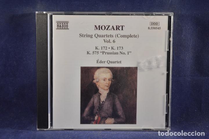 CDs de m&uacute;sica: MOZART - STRING QUARTETS (COMPLETE) VOL 6 - CD - Foto 1