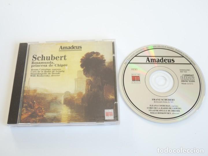 CDs de m&uacute;sica: CD AMADEUS SCHUBERT ROSAMUNDA REF.1-8 - Foto 1