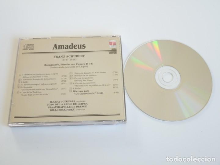 CDs de m&uacute;sica: CD AMADEUS SCHUBERT ROSAMUNDA REF.1-8 - Foto 2