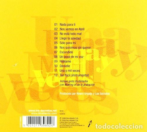 CDs de m&uacute;sica: Los Secretos - Una y mil veces - CD digipack - Foto 2
