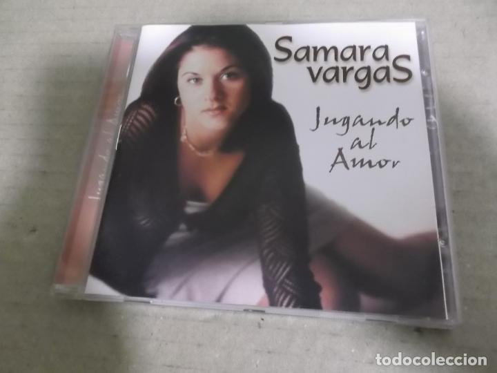 CDs de m&uacute;sica: SAMARA VARGAS (CD) JUGANDO AL AMOR A&Ntilde;O &ndash; 1999 - Foto 1