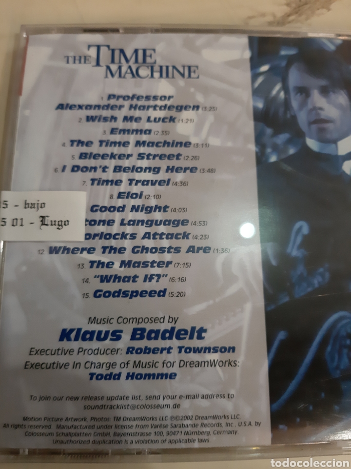 CDs de m&uacute;sica: Cd The Machine Klaus Badelt - Foto 2