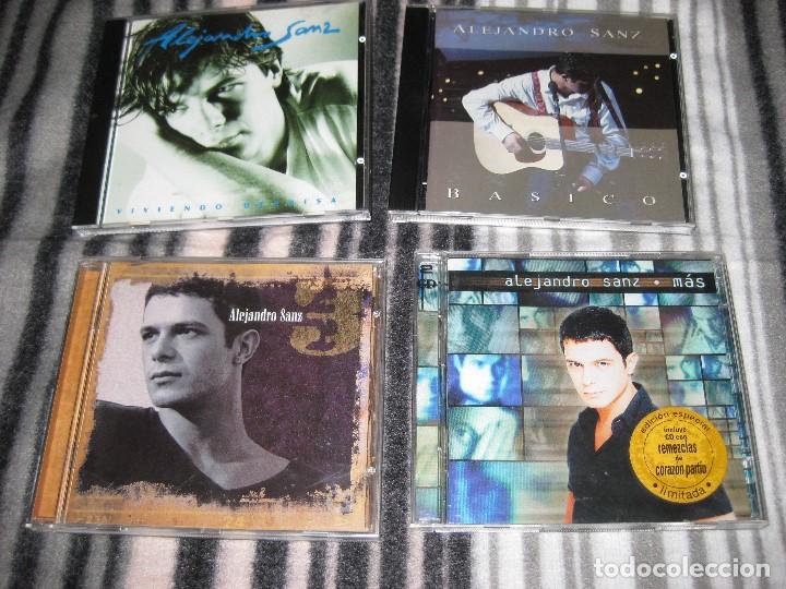CDs de m&uacute;sica: ALEJANDRO SANZ, 4 CDS - Foto 1