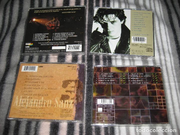 CDs de m&uacute;sica: ALEJANDRO SANZ, 4 CDS - Foto 3