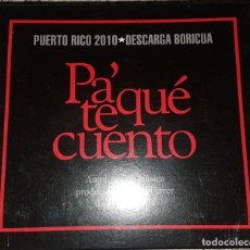 CDs de Música: PA QUE TE CUENTO PUERTO RICO 2010. Lote 194275602