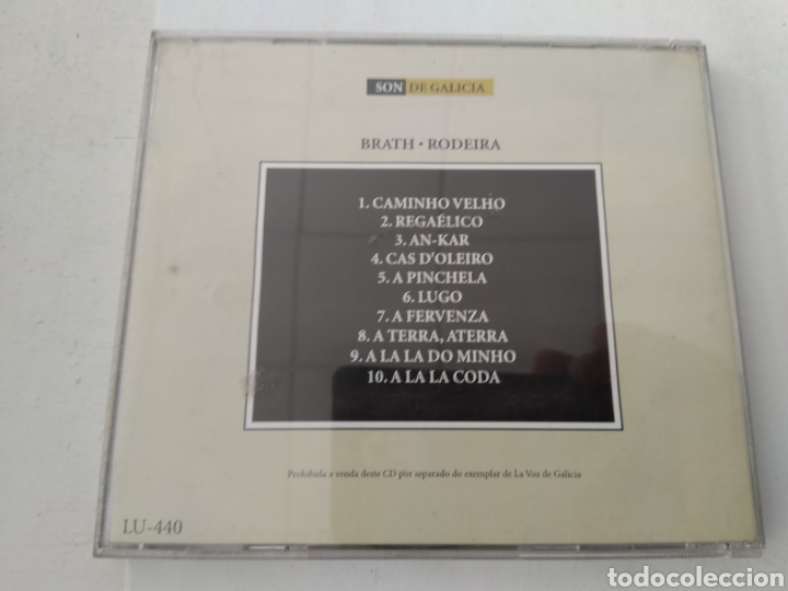 CDs de m&uacute;sica: CD BRATH-RODEIRA/SON DE GALICIA - Foto 3