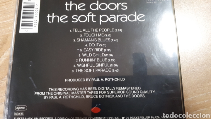 CDs de Música: THE DOORS THE SOFT PARADE - Foto 2 - 194299088