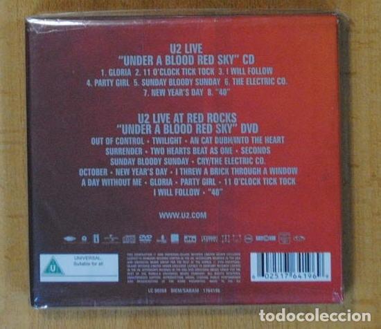 CDs de m&uacute;sica: U2 - LIVE UNDER A BLOOD RED SKY - CD - Foto 2