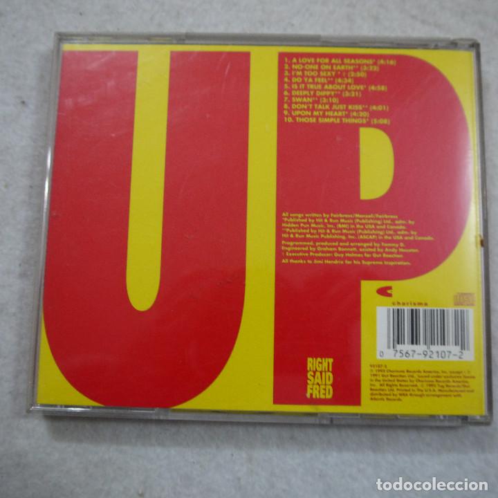 CDs de m&uacute;sica: RIGHT SAID FRED - UP - CD 1992 - Foto 2