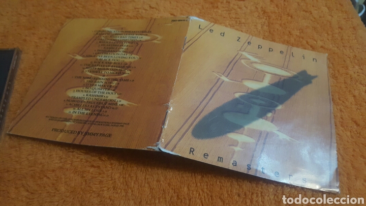 CDs de m&uacute;sica: LED ZEPPELIN Remasters 2 x CD box ADD - Foto 3