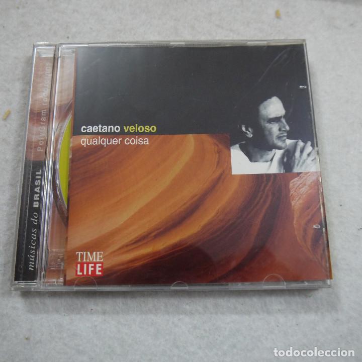 CDs de m&uacute;sica: CAETANO VELOSO - QUALQUER COISA - CD - Foto 1