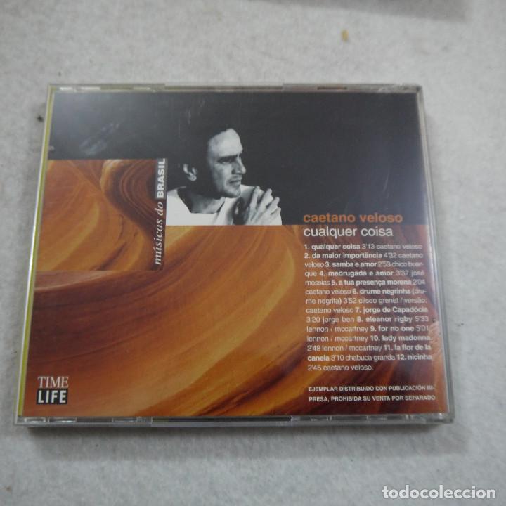 CDs de m&uacute;sica: CAETANO VELOSO - QUALQUER COISA - CD - Foto 2