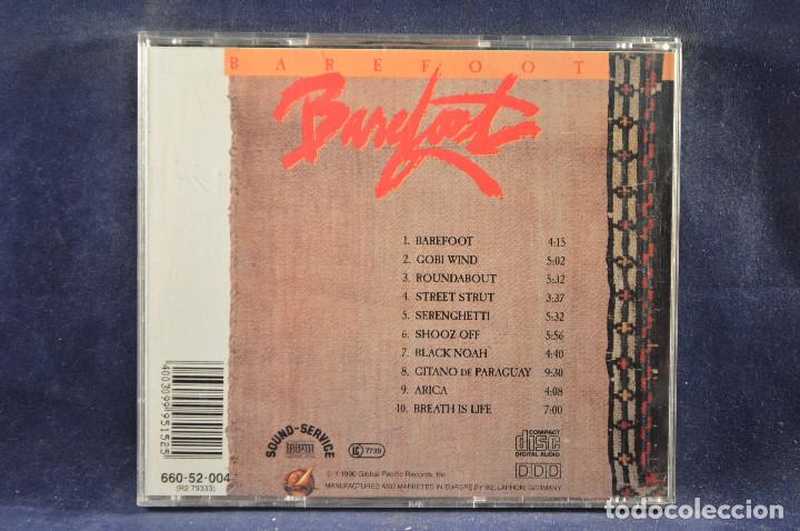CDs de m&uacute;sica: BAREFOOT - BAREFOOT - CD - Foto 2
