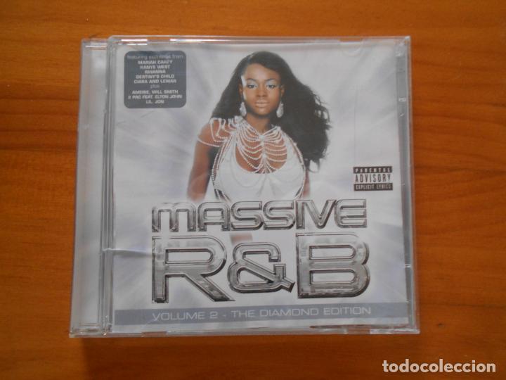 CDs de m&uacute;sica: CD MASSIVE R&B - VOLUME 2 - THE DIAMOND EDITION (2 CDS) (DW) - Foto 1