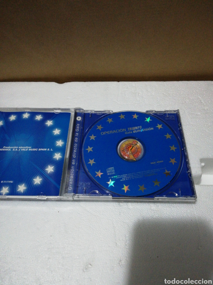 CDs de m&uacute;sica: CD operaci&oacute;n triunfo, Gala Eurovisi&oacute;n - Foto 3