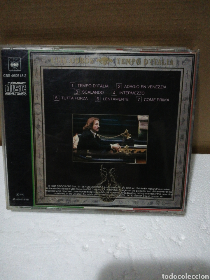 CDs de m&uacute;sica: CD Luis Cobos. Tempo ditalia - Foto 2