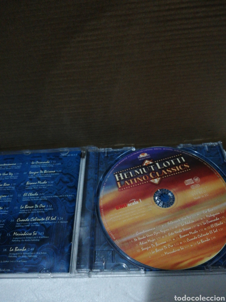 CDs de m&uacute;sica: CD Helmut Lotti. Latino Classics - Foto 3