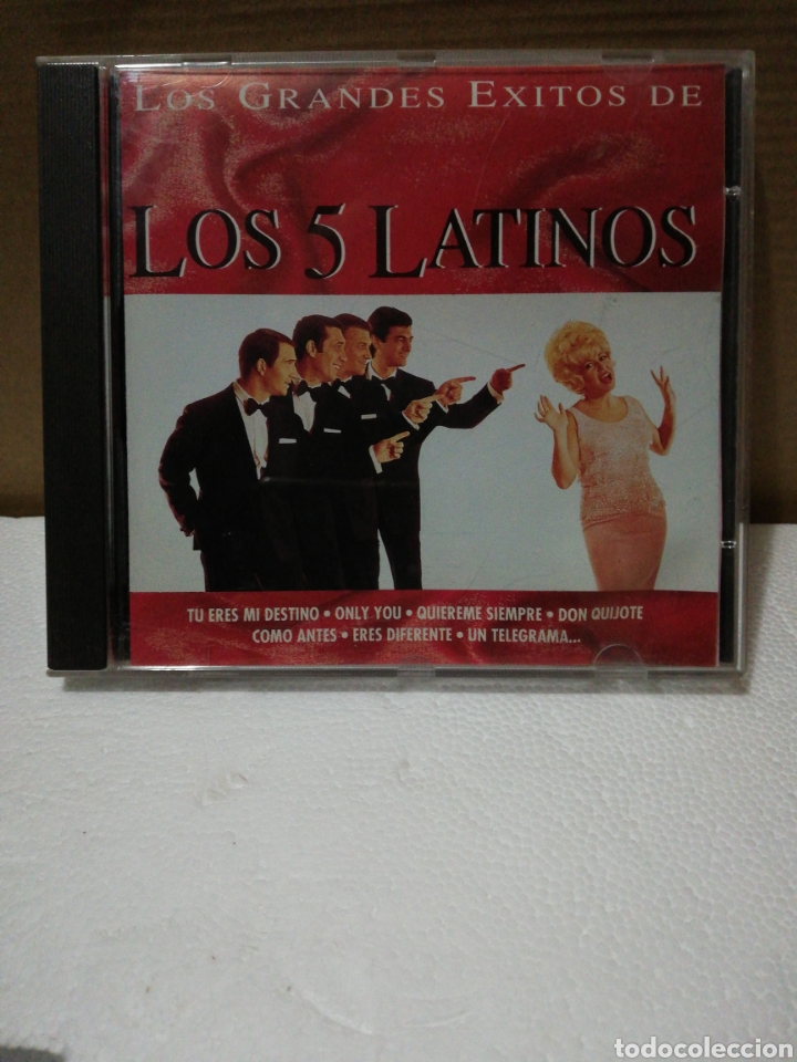 CDs de m&uacute;sica: CD los grandes &eacute;xitos de los 5 latinos - Foto 1