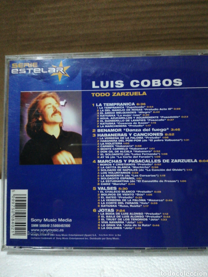 CDs de m&uacute;sica: CD Luis Cobos. Todo zarzuela - Foto 2