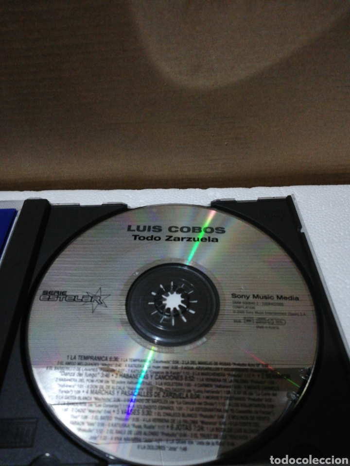 CDs de m&uacute;sica: CD Luis Cobos. Todo zarzuela - Foto 3