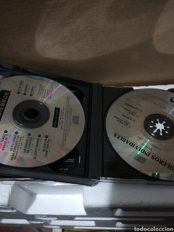 CDs de m&uacute;sica: CD Boleros inolvidables. 2 Cd - Foto 4