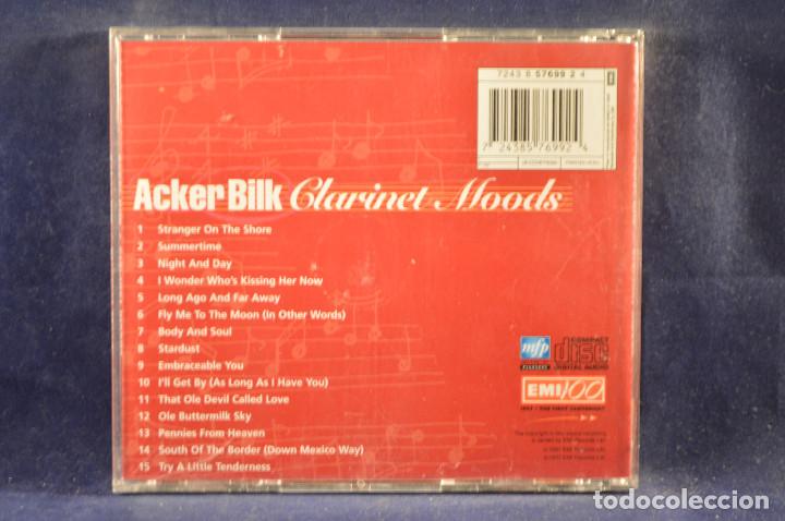 CDs de m&uacute;sica: ACKER BILK - CLARINET MOODS - CD - Foto 2