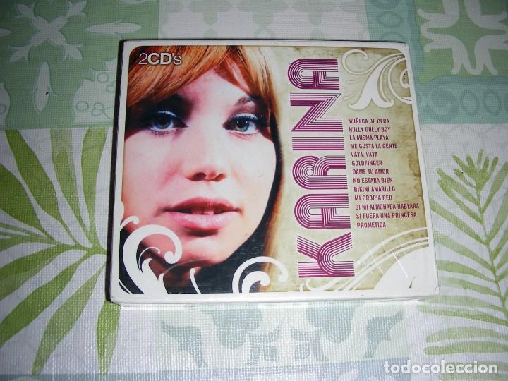 CDs de m&uacute;sica: KARINA 2 CDS NUEVO Y PRECINTADO - Foto 1