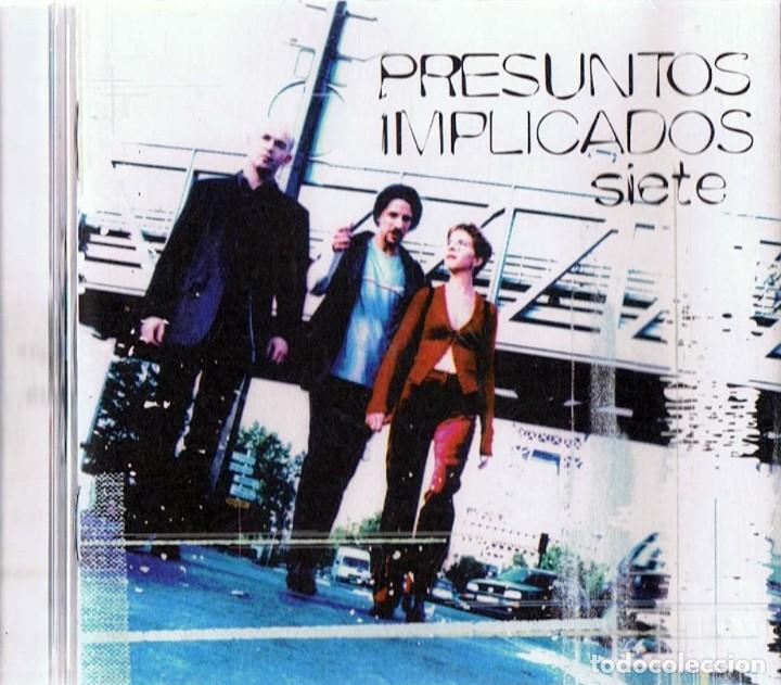 CDs de m&uacute;sica: PRESUNTOS IMPLICADOS &uml;SIETE&uml; (CD) - Foto 1