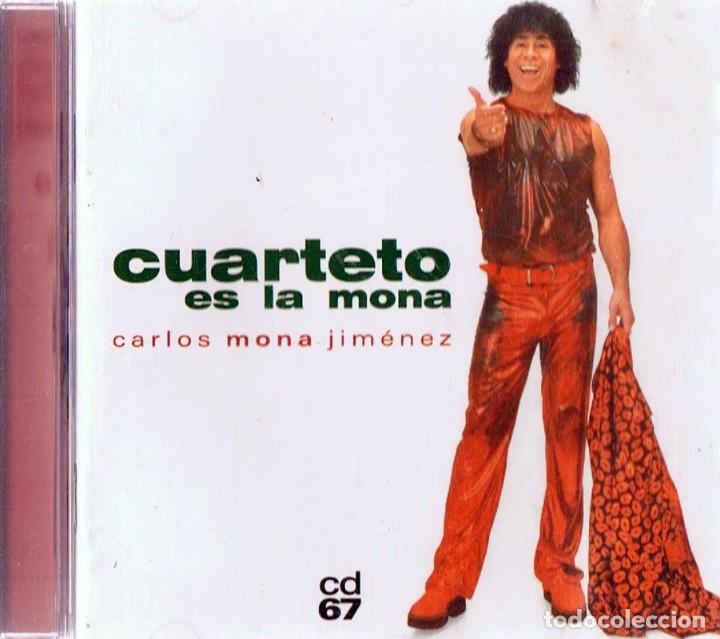 CDs de m&uacute;sica: CARLOS MONA JIM&Eacute;NEZ &uml;CUARTETO ES LA MONA&uml; (CD) - Foto 1
