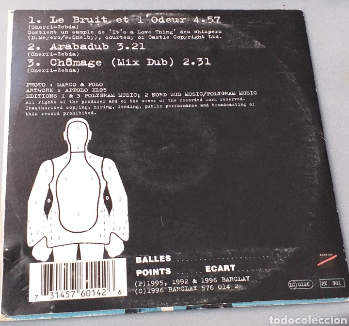CDs de m&uacute;sica: Zebda - le bruit & lodeur - Foto 2