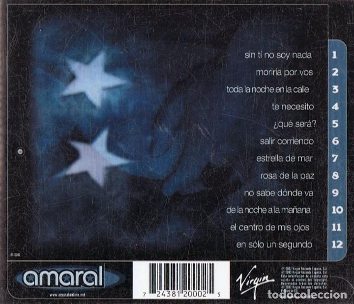 CDs de m&uacute;sica: AMARAL &uml;ESTRELLA DE MAR&uml; (CD) - Foto 2