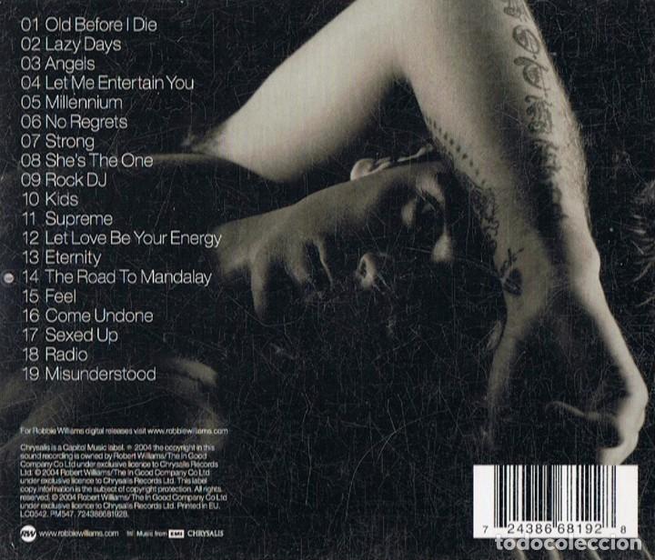 CDs de m&uacute;sica: ROBBIE WILLIAMS &uml;GREATEST HITS&uml;  (CD) - Foto 2
