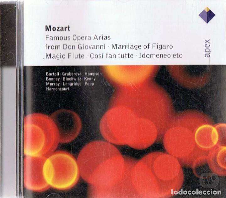 CDs de m&uacute;sica: MOZART FAMOUS OPERA ARIAS (CD) - Foto 1