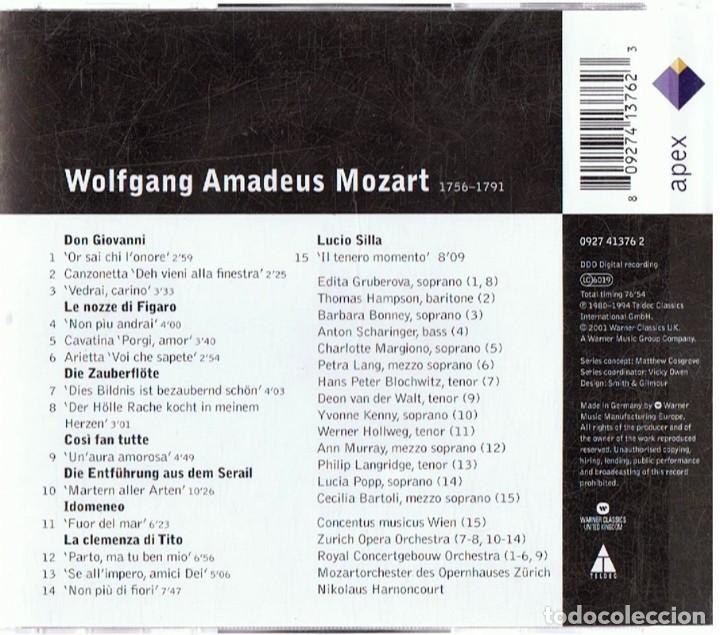 CDs de m&uacute;sica: MOZART FAMOUS OPERA ARIAS (CD) - Foto 2
