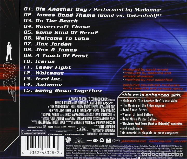 CDs de m&uacute;sica: Die Another Day - CD BSO - David Arnold / Madonna - Foto 2