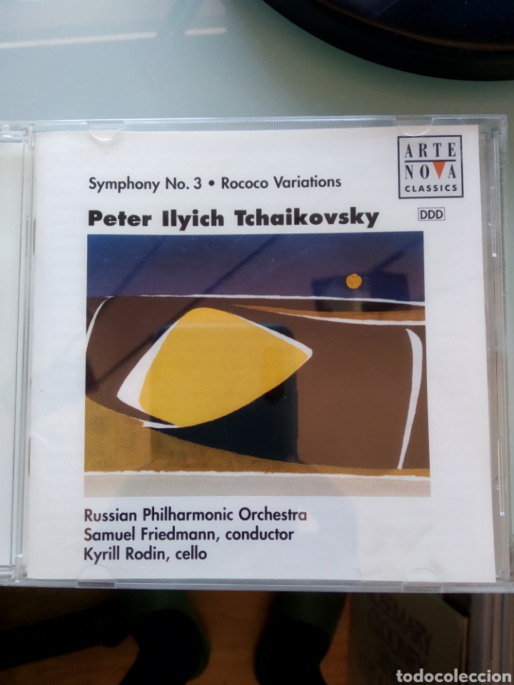 CDs de m&uacute;sica: Tchaikovsky - Sinfon&iacute;a Num 3 - Rococo Variations (Arte Nova) - Foto 1