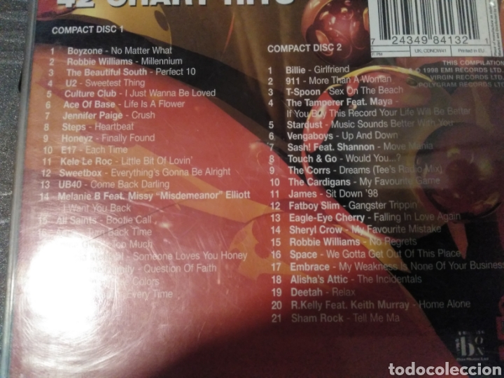 CDs de m&uacute;sica: Now 41 2cds - Foto 2
