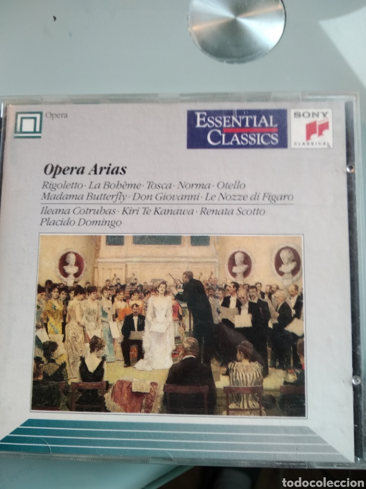 CDs de m&uacute;sica: Opera Arias (Sony Classical, Austria, 1991) - Foto 1