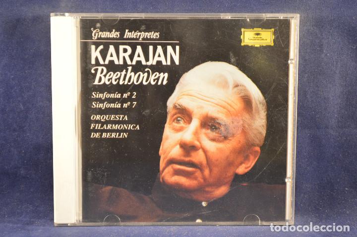 CDs de M&uacute;sica: KARAJAN & BEETHOVEN - SINFONIAS Nos 2 Y 7 - CD