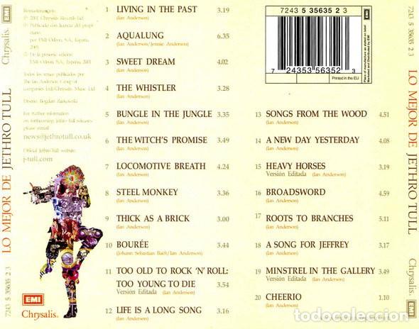 CDs de m&uacute;sica: Jethro Tull - Lo Mejor De - CD - Foto 2