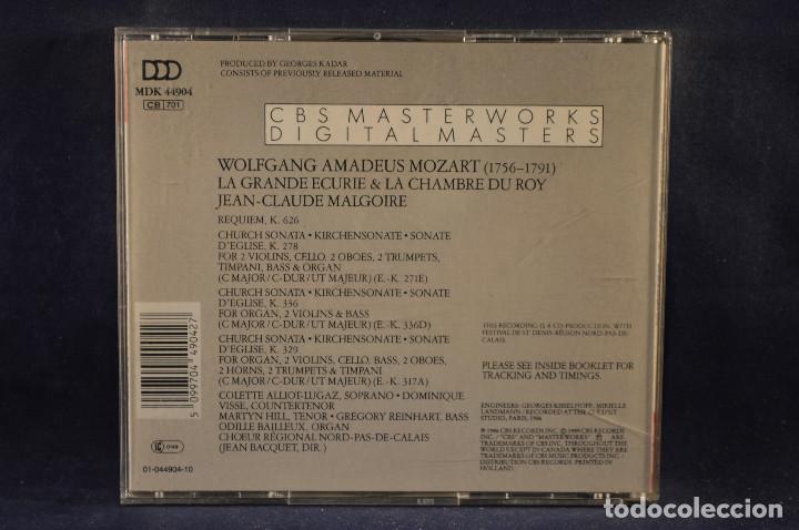 CDs de m&uacute;sica: MOZART & MALGOIRE - REQUIEM - CD - Foto 2