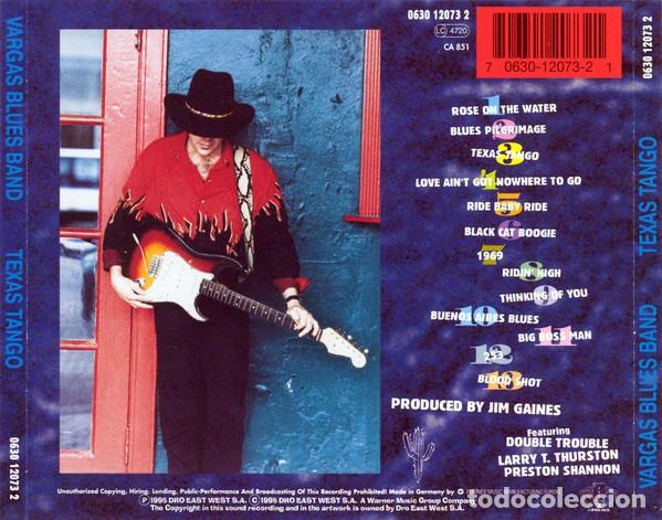 CDs de m&uacute;sica: Vargas Blues Band - Texas Tango - CD - Foto 2