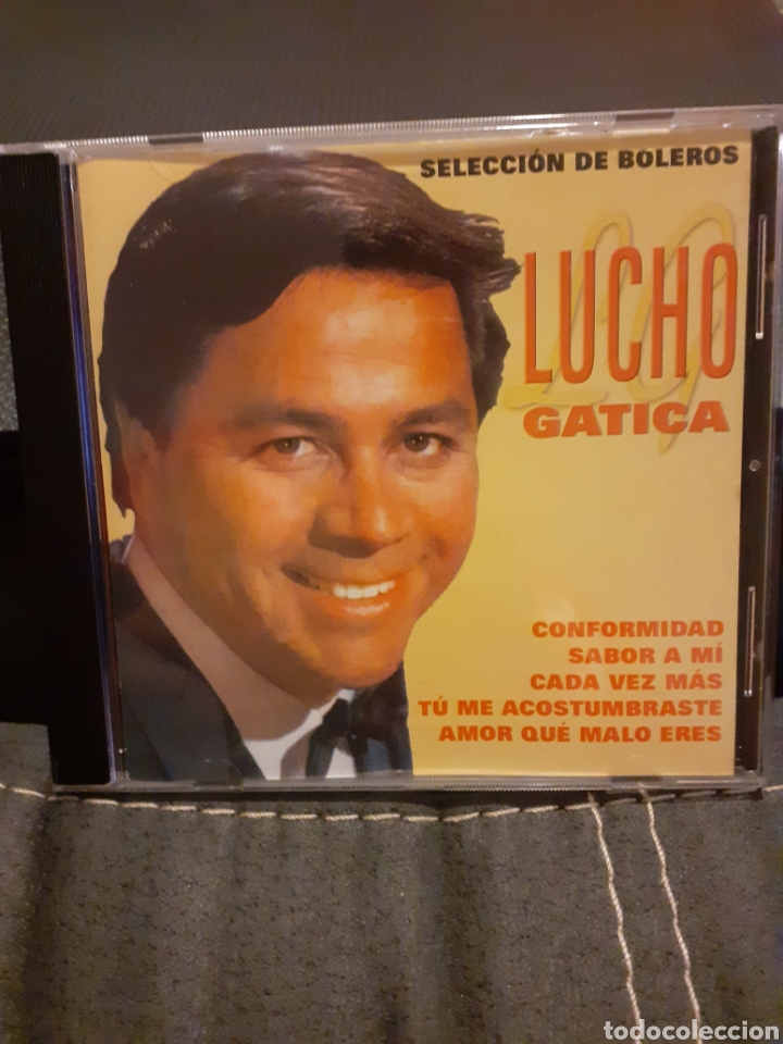 CDs de m&uacute;sica: LUCHO GATICA. SELECCI&Oacute;N DE BOLEROS. - Foto 1