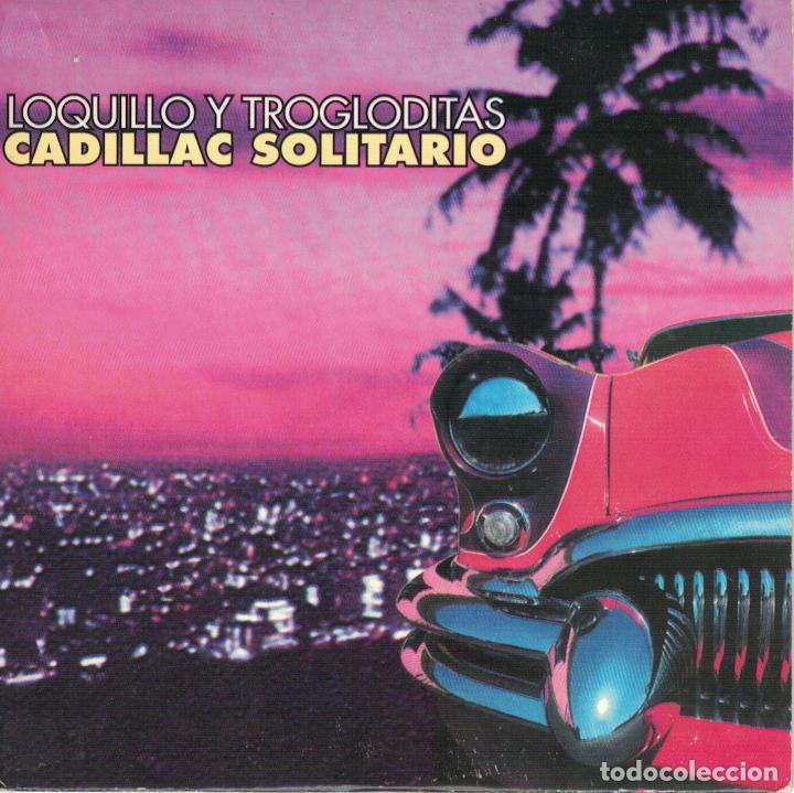 CDs de M&uacute;sica: loquillo y los trogloditas cadilac solitario CD single cart&oacute;n
