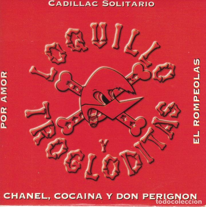 CDs de M&uacute;sica: loquillo y los trogloditas 4 cortes CD single cart&oacute;n