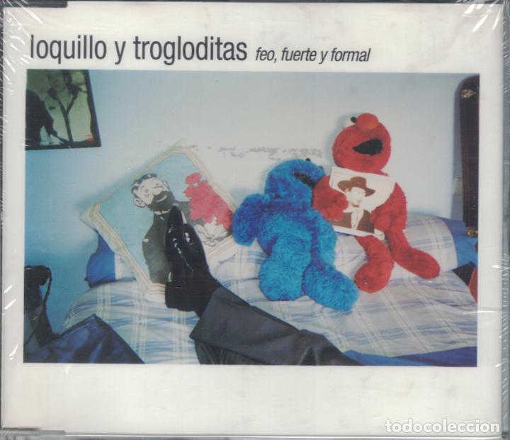 CDs de M&uacute;sica: loquillo y los trogloditas feo fuerte y formal CD single cristal nuevo y precintado
