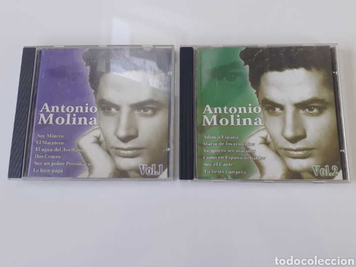 CDs de m&uacute;sica: ANTONIO MOLINA. VOL 1 Y VOL 2. - Foto 1