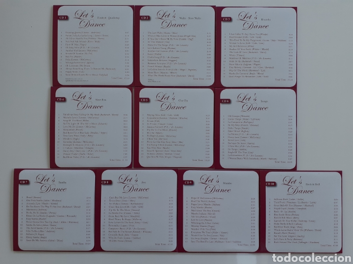 CDs de m&uacute;sica: LETS DANCE. 10 CD. 150 CANCIONES. - Foto 4