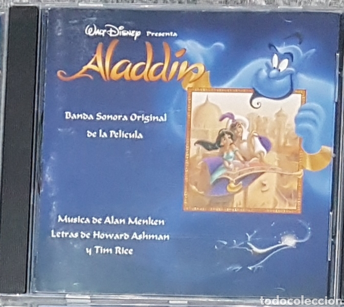 Cd Aladdin Bso Banda Sonora En Español Disney Vendido En Venta Directa 195063498 